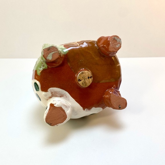 Vintage ceramic art pottery figurine or bud vase. Southwestern design. Sculpture - Picture 6 of 9